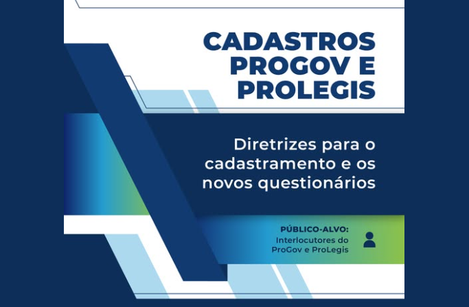 EGP Live Progov e Prolegis - Cadastro e questionários