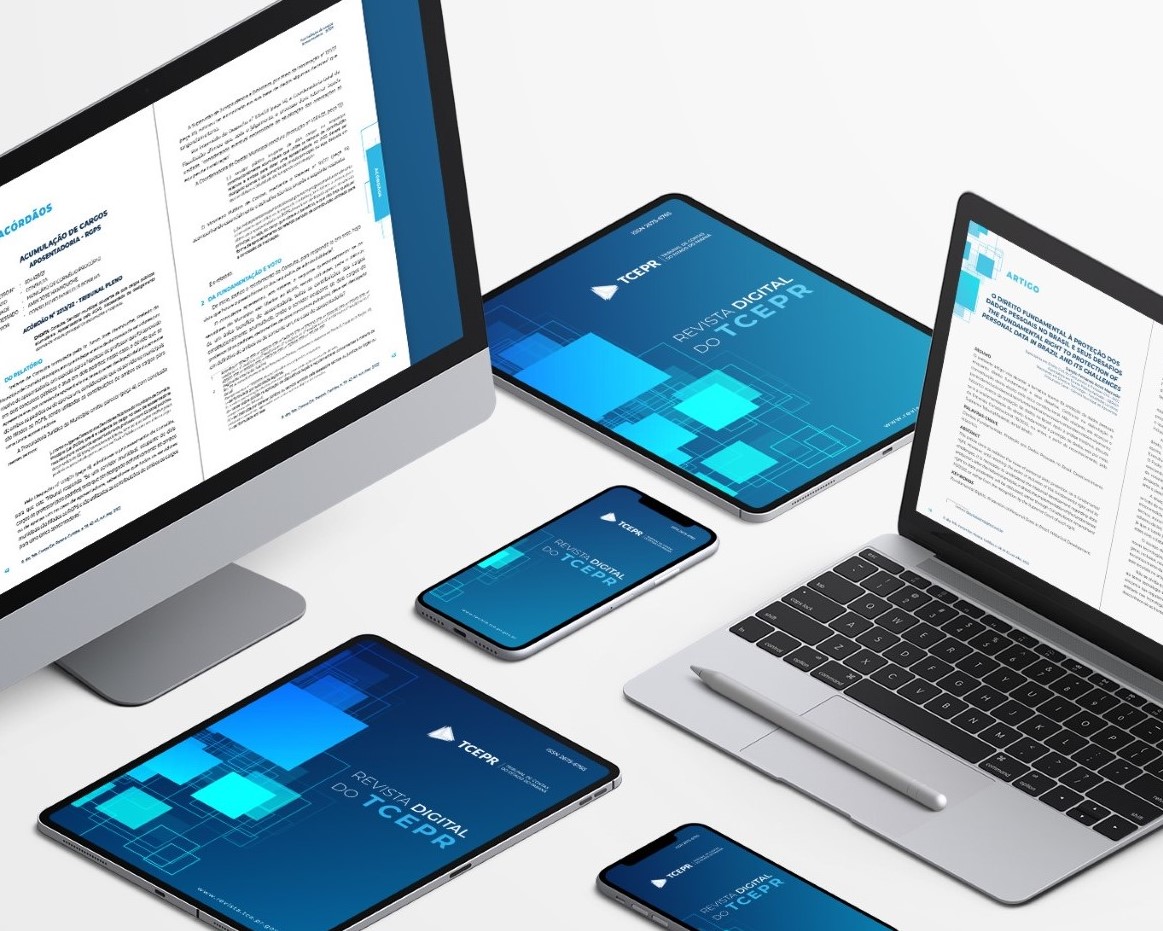 A Revista Digital do Tribunal de Contas do Estado do Paraná tem periodicidade trimestral. Ilustração: Núcleo de Imagem/TCE-PR