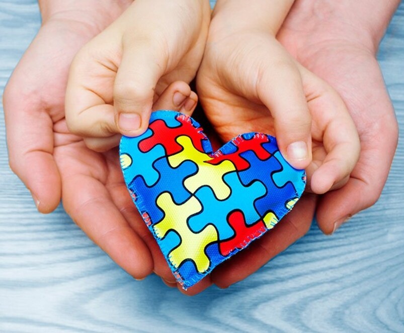 Simbolo que identifica o Transtorno do Espectro Autista (TEA). Imagem: Divulgação