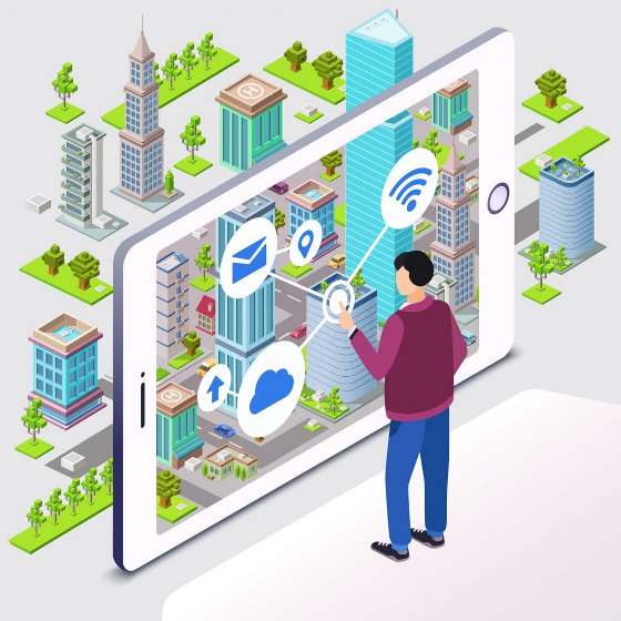 A tecnologia da informação é ferramenta essencial para o desenvolvimento e a melhoria da qualidade de vida nas cidades. Imagem: Divulgação